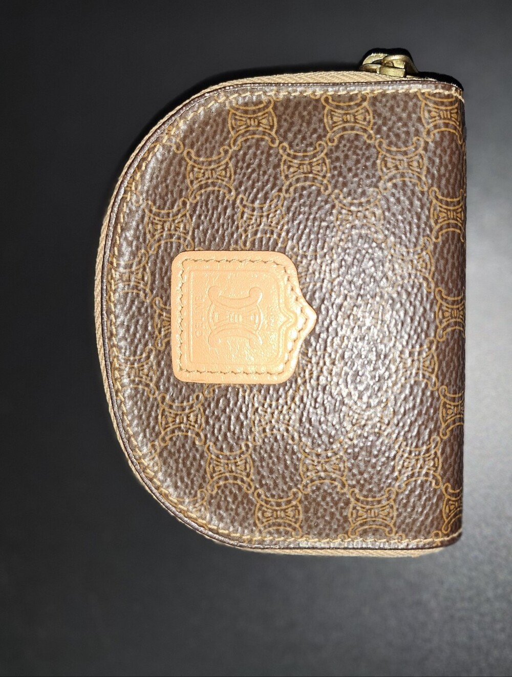 Celine Macadam Zip Coin Pouch